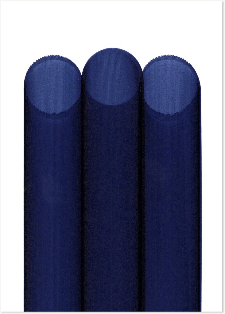 Póster Blue Pipes
