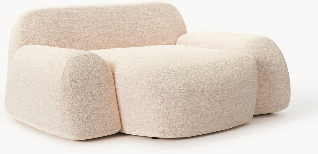 Poltrona XL em bouclé Wolke