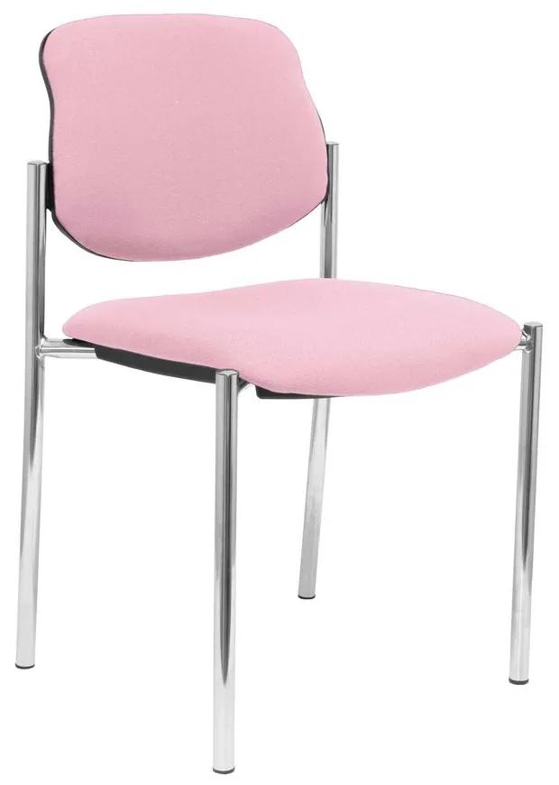 Cadeira de receção Villalgordo P&amp;C BALI710 Pele sintética Cor de Rosa