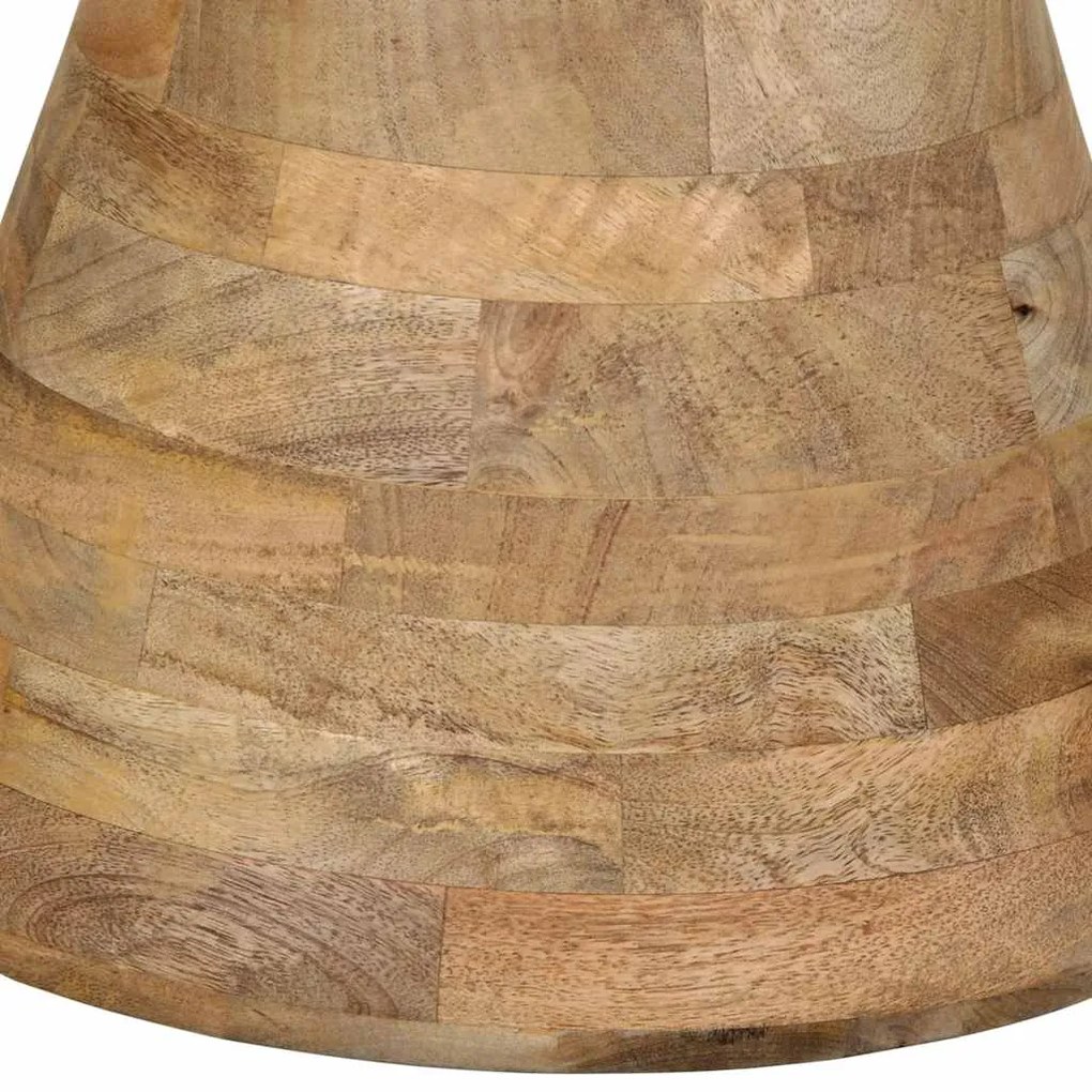 Mesa de apoio Ø50x40 cm madeira de mangueira maciça
