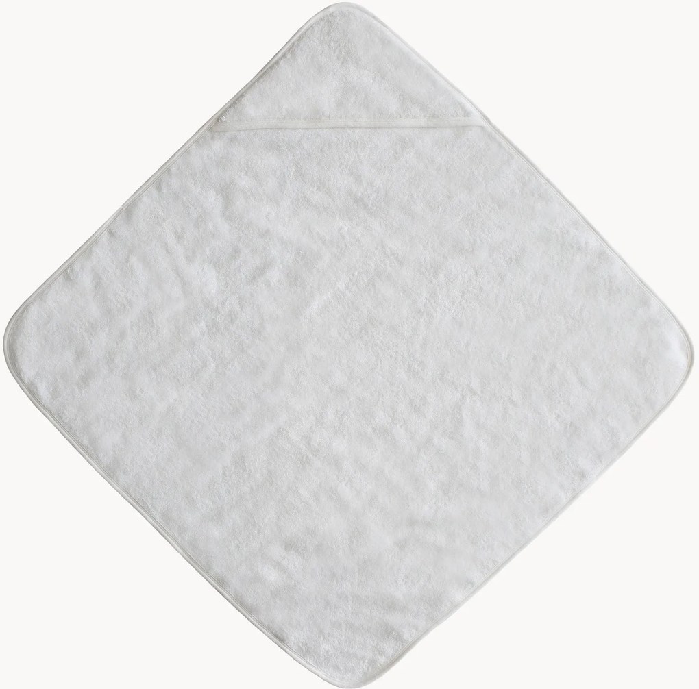 Toalha com capuz para criança em algodão orgânico Fluffy