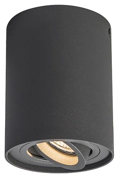 Foco de encastrar inteligente cinzento escuro inclinável com WiFi GU10 - Rondoo Up