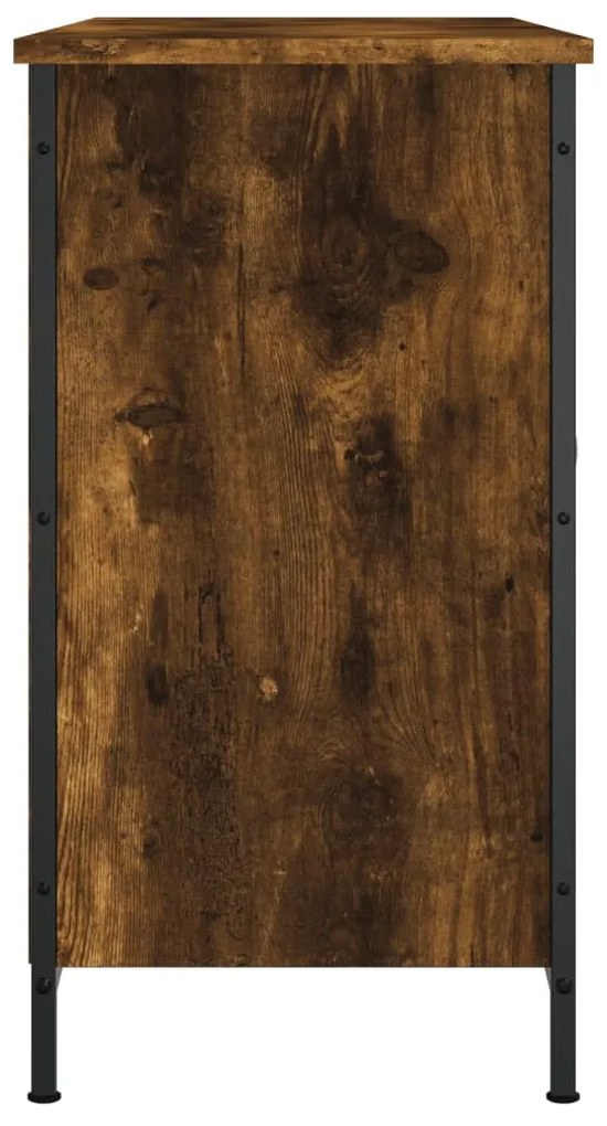 Móvel de TV 100x35x65 cm derivados de madeira carvalho fumado
