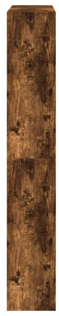 Sapateira 80x21x125,5 cm derivados de madeira carvalho fumado
