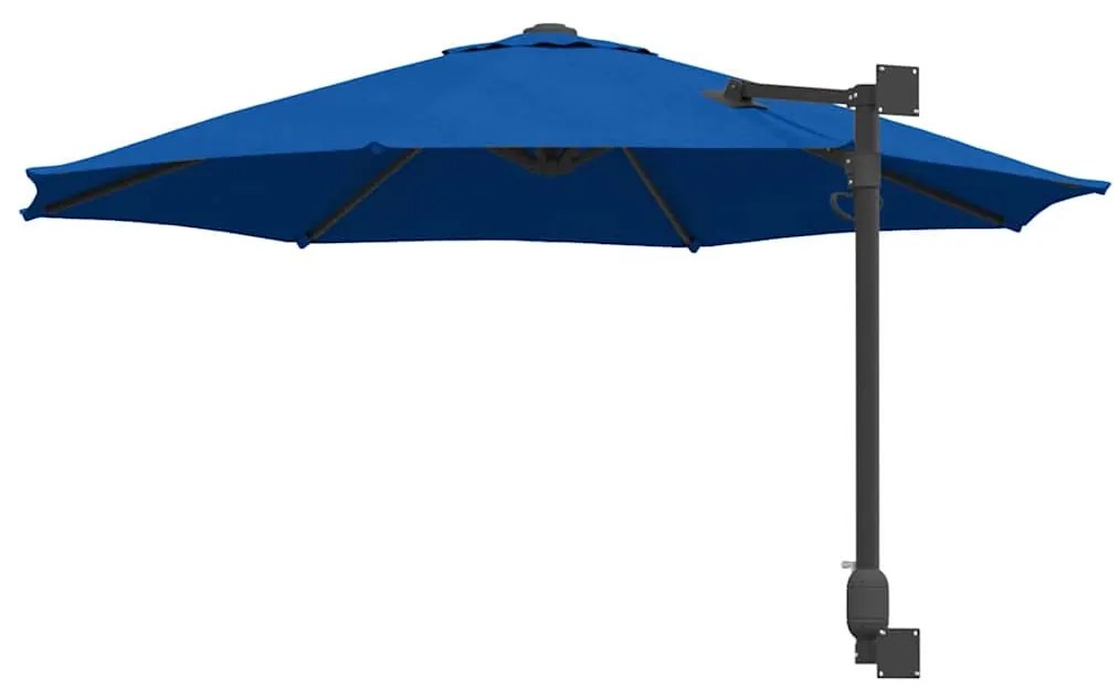 Guarda-sol de parede da , azul celeste, 250 cm