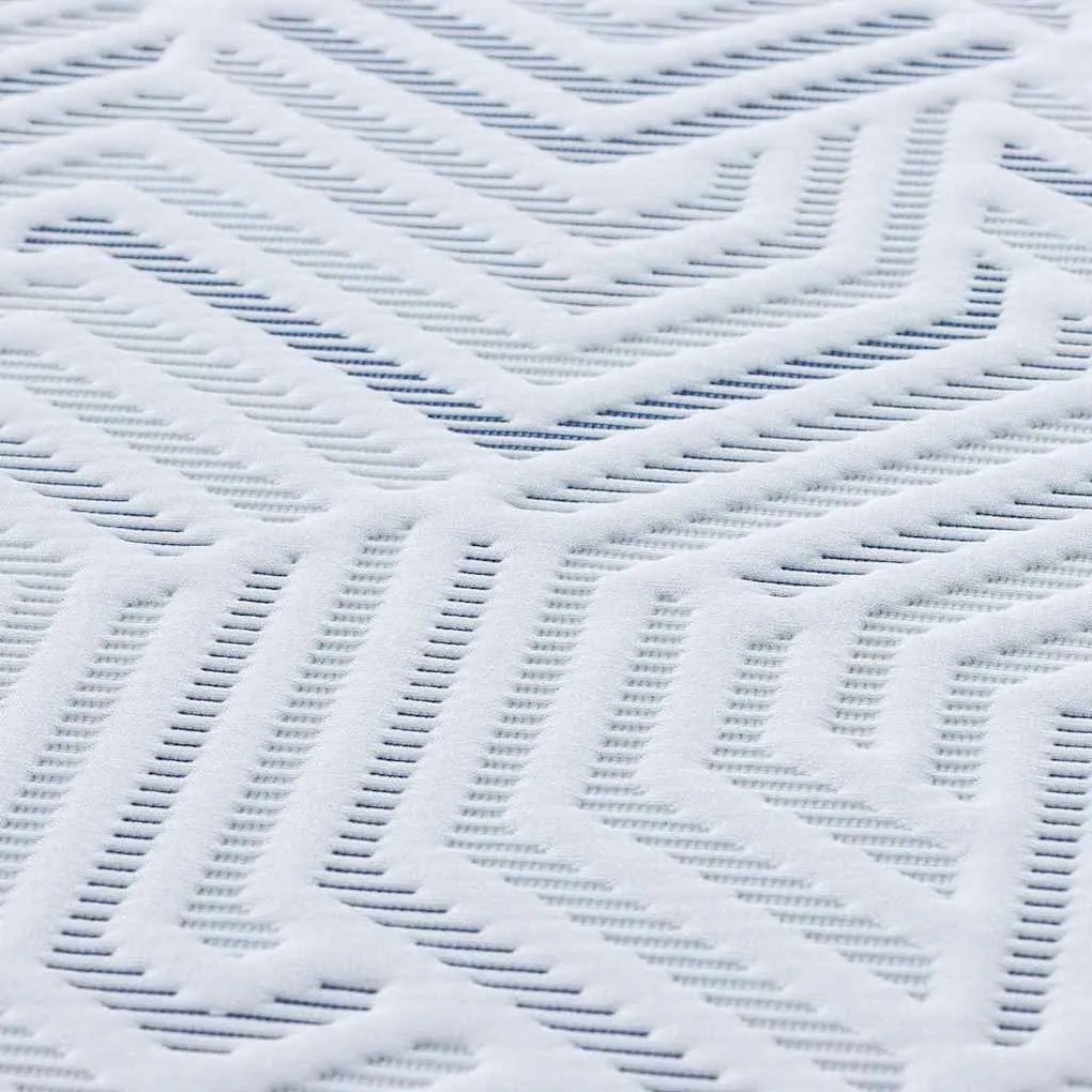 Protetores de Colchão Branco e Azul 90 x 200 cm