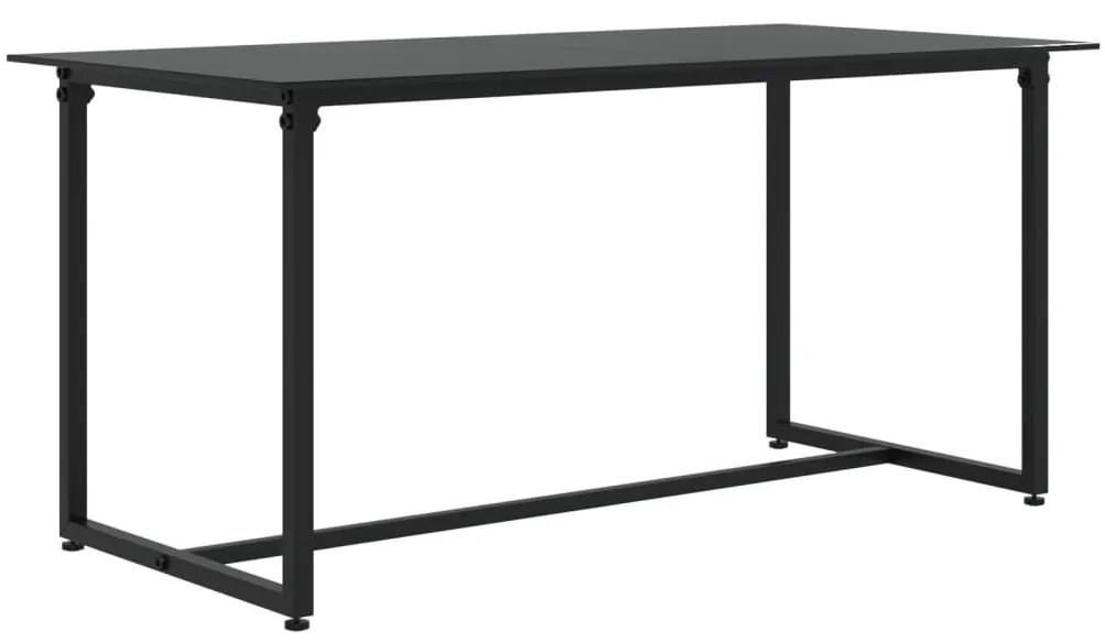 4 pcs conjunto lounge de jardim c/ almofadões vime PE preto