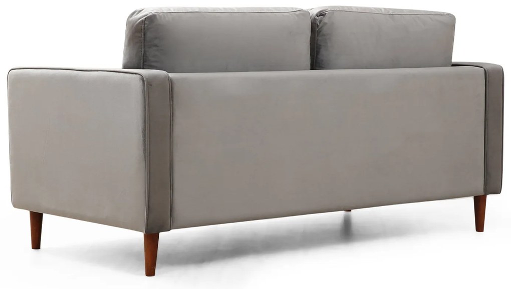 Sofá de 2 Lugares Rome – Cinzento Claro – 175 x 90 x 70 cm