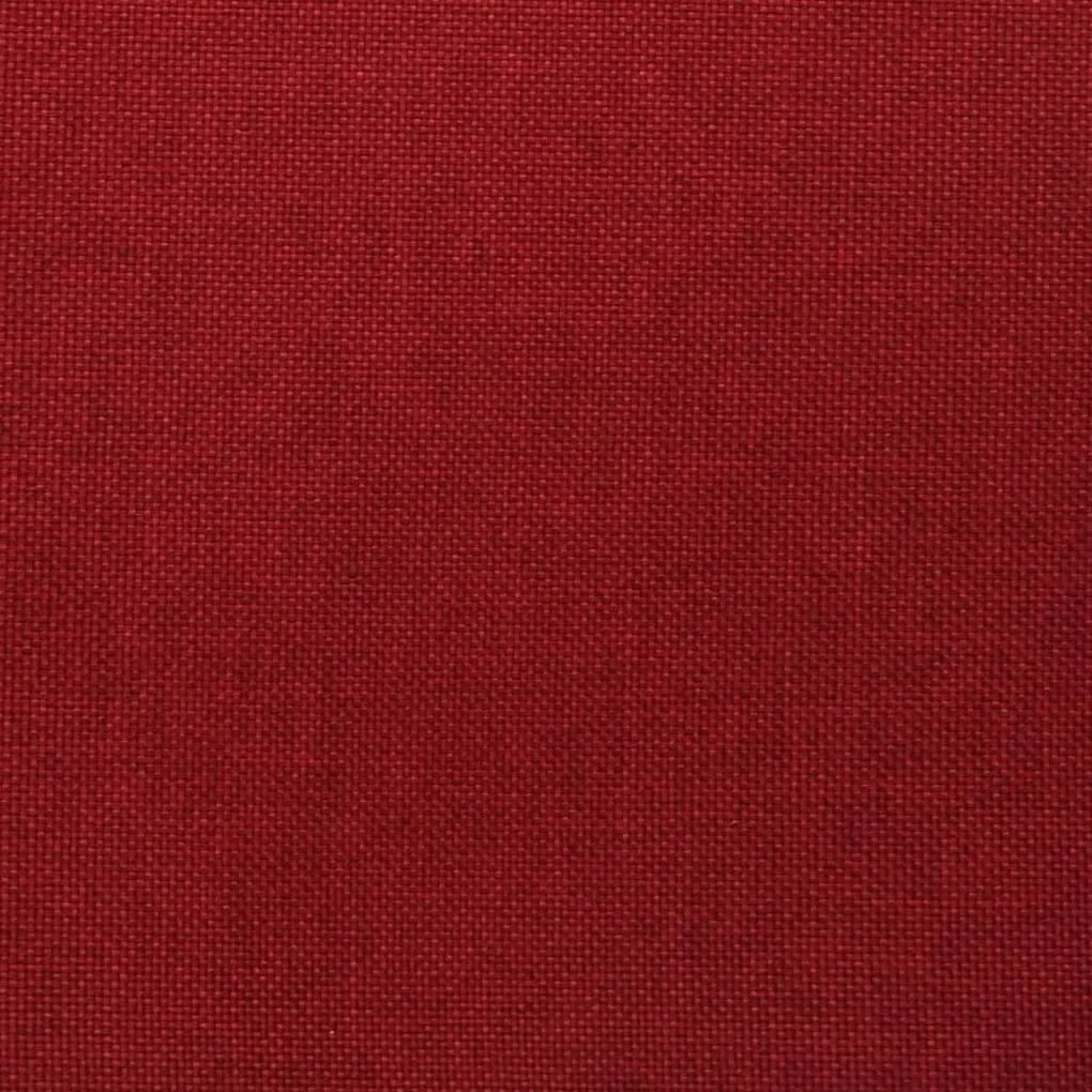 Poltrona elevatória de massagens tecido vermelho tinto