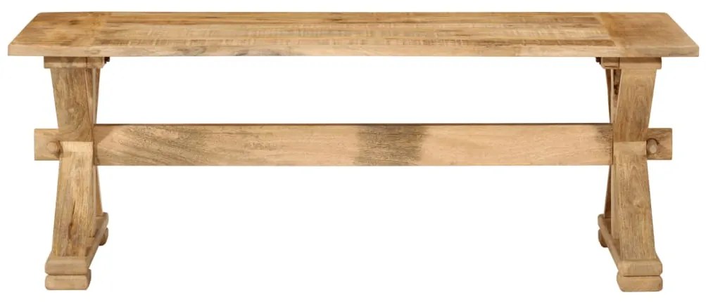 Mesa de centro 110x52x40 cm madeira de mangueira maciça