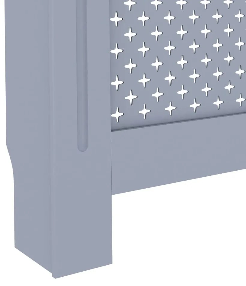 Cobertura de radiador 172x19x81,5 cm MDF antracite