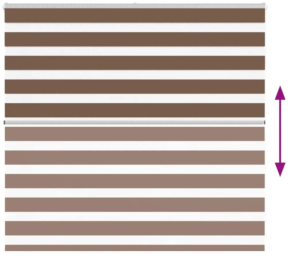 Cortina de zebra 155x100 cm largura do tecido 150,9cm poliéster