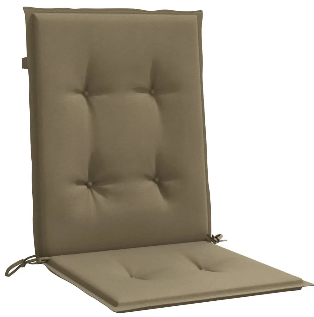 Almofadões lombares p/cadeiras 4pcs 100x50x4 cm mesclado tecido