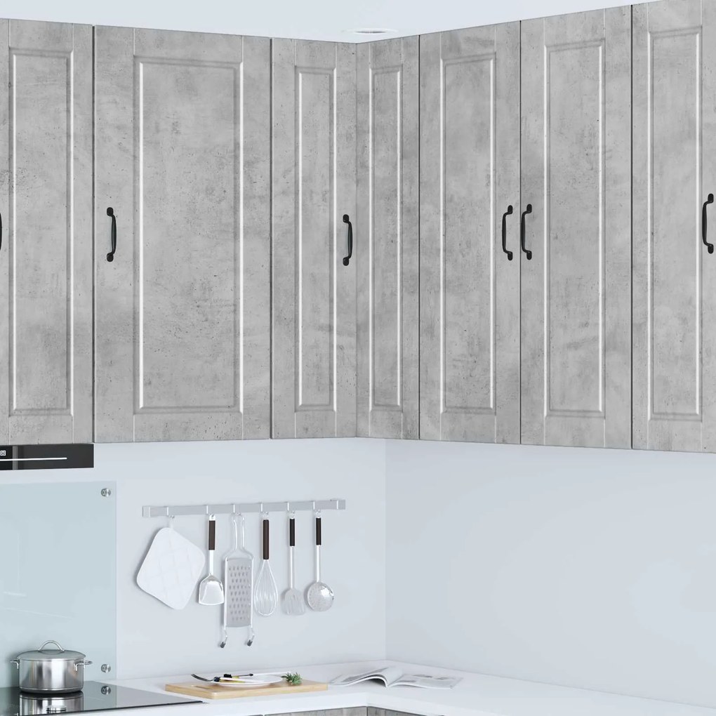 vidaXL Armário de Cozinha Cinzento 57 x 57 x 100 cm Madeira processada