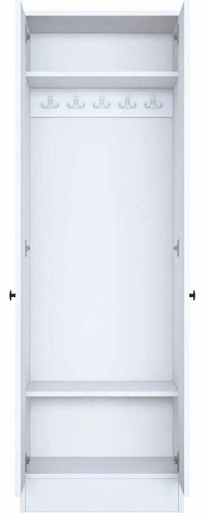 Hall Stand P6 – Branco – 59,8 cm x 182,8 cm x 37,5 cm