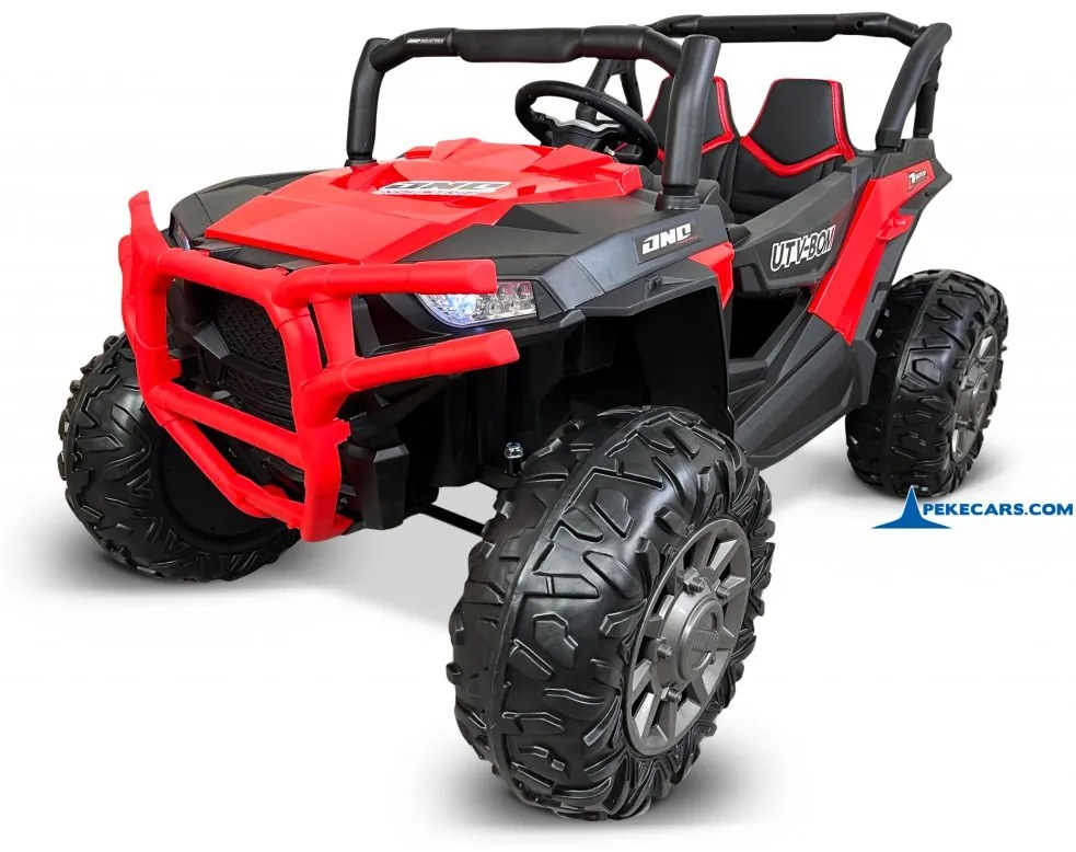 Carro eletrico crianças Buggy Dakar 24V MP4 Vermelho
