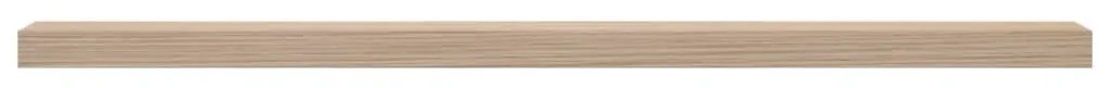 Prateleiras flutuantes 2 pcs 110x23,5x4 cm derivados de madeira