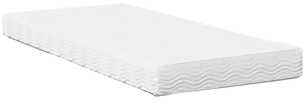 Sofá-cama com colchão 90x200 cm pinho maciço castanho-mel