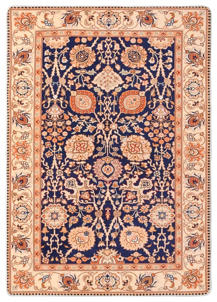 Tapete estampado oriental 120x170 cm multicor