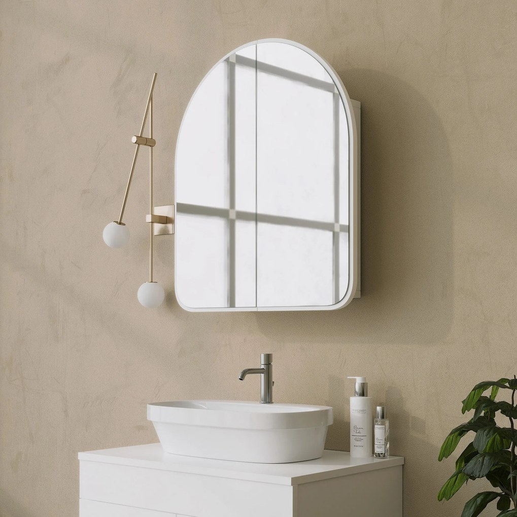 Armário de Casa de Banho Hope – Branco – 12x45x50 cm