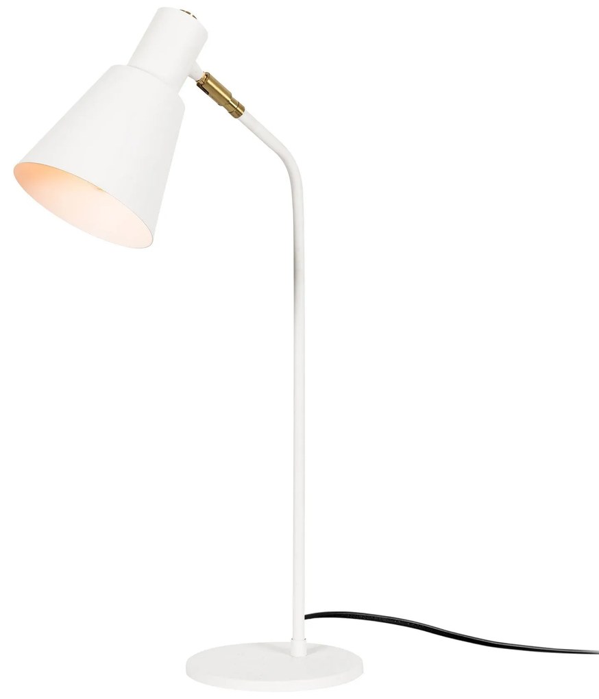 Candeeiro de Mesa Sivani – Branco – 14 x 28 cm