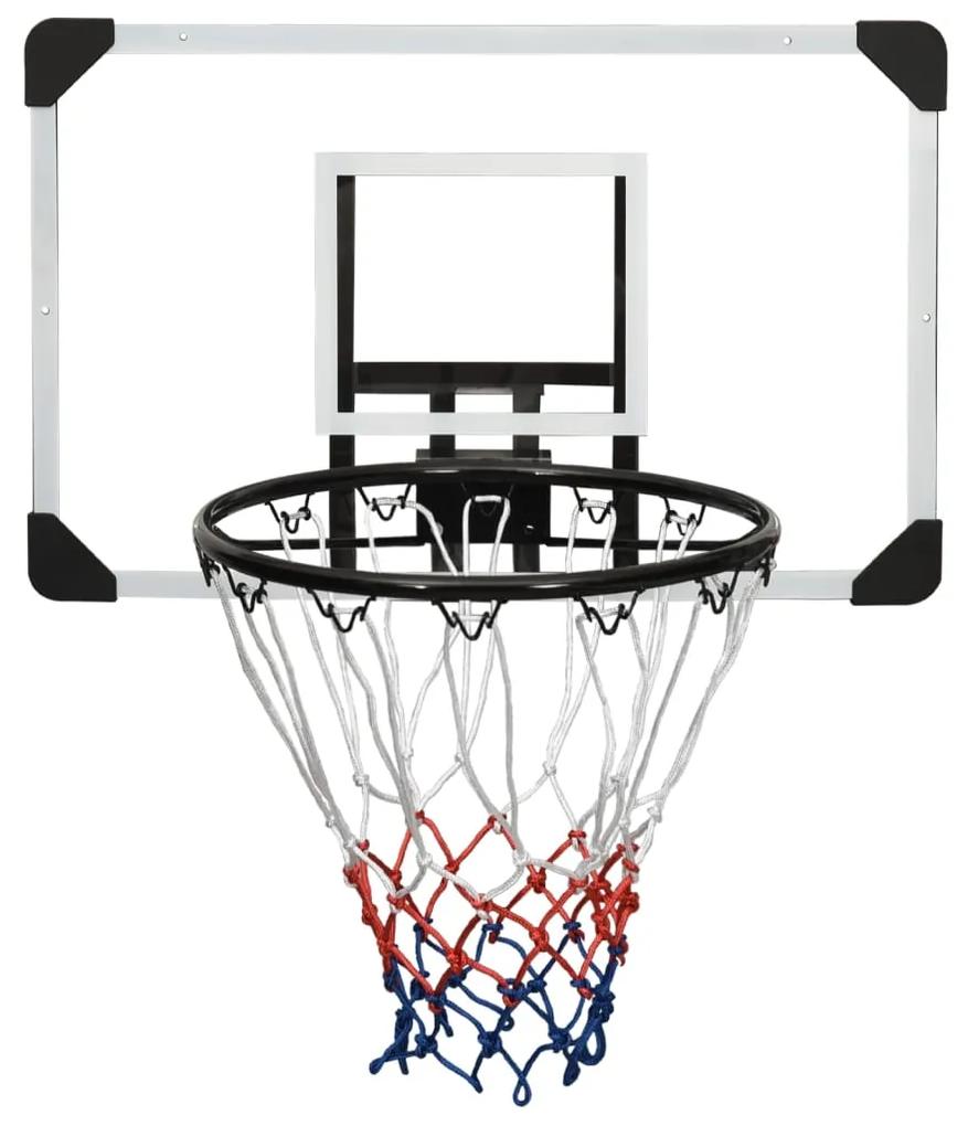 Tabela de basquetebol 71x45x2,5 cm policarbonato transparente