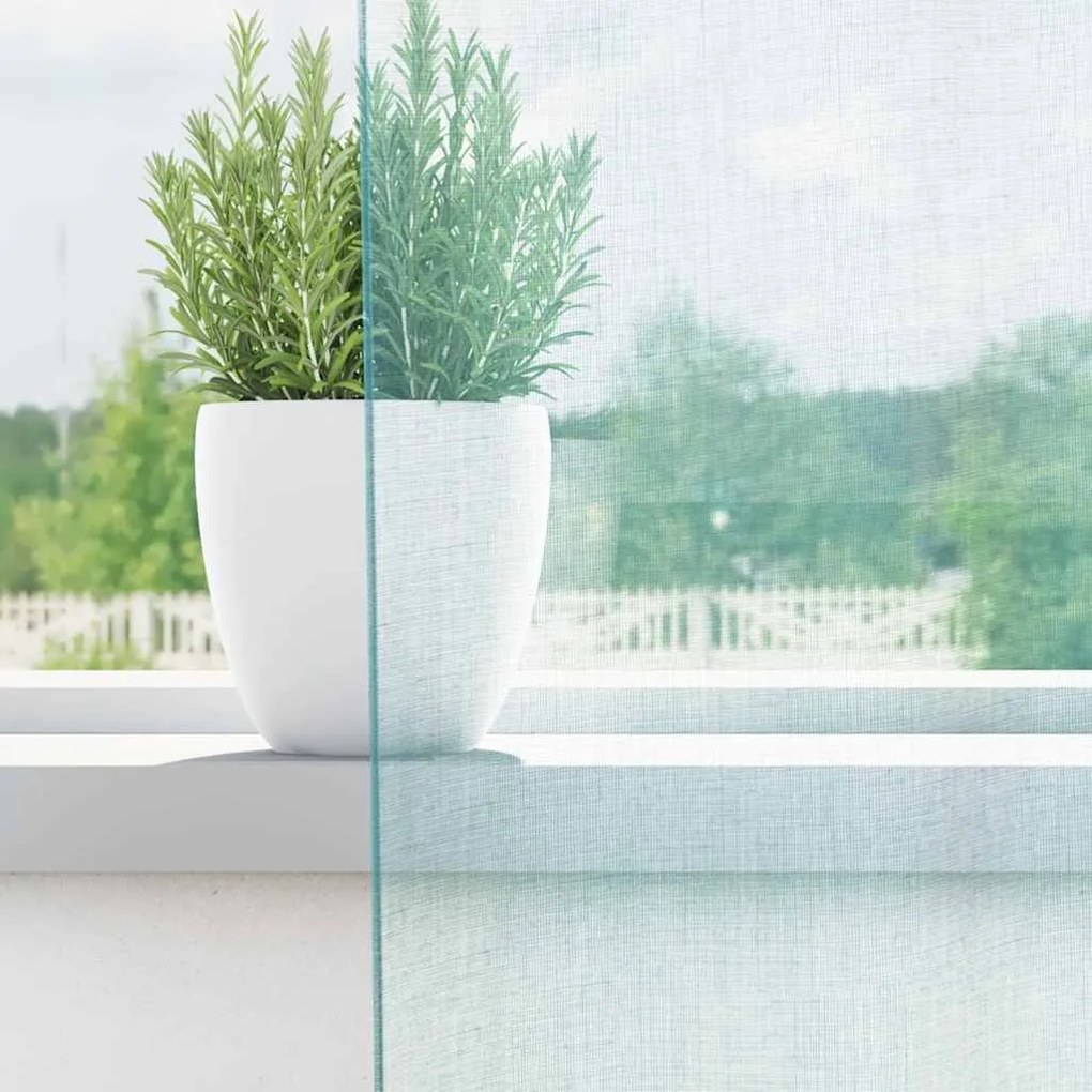 Cortinas de voile com laços 2 pcs turquesa 140x175 cm