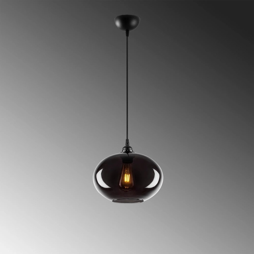 Chandelier Smoked – Fume – 27 x 27 cm