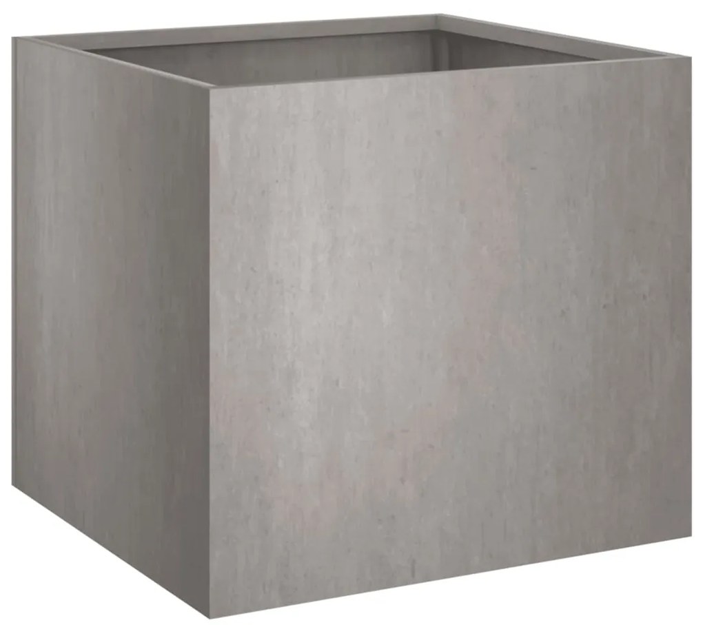 Vasos/floreiras 2 pcs 32x30x29 cm aço corten