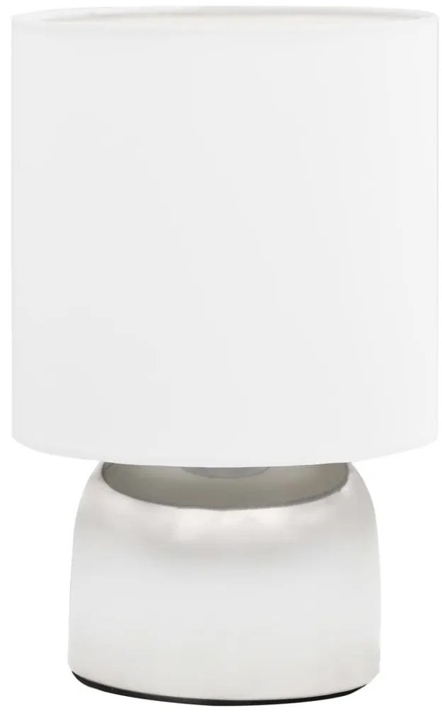 Candeeiros de secretária ativados por toque 2 pcs branco E14