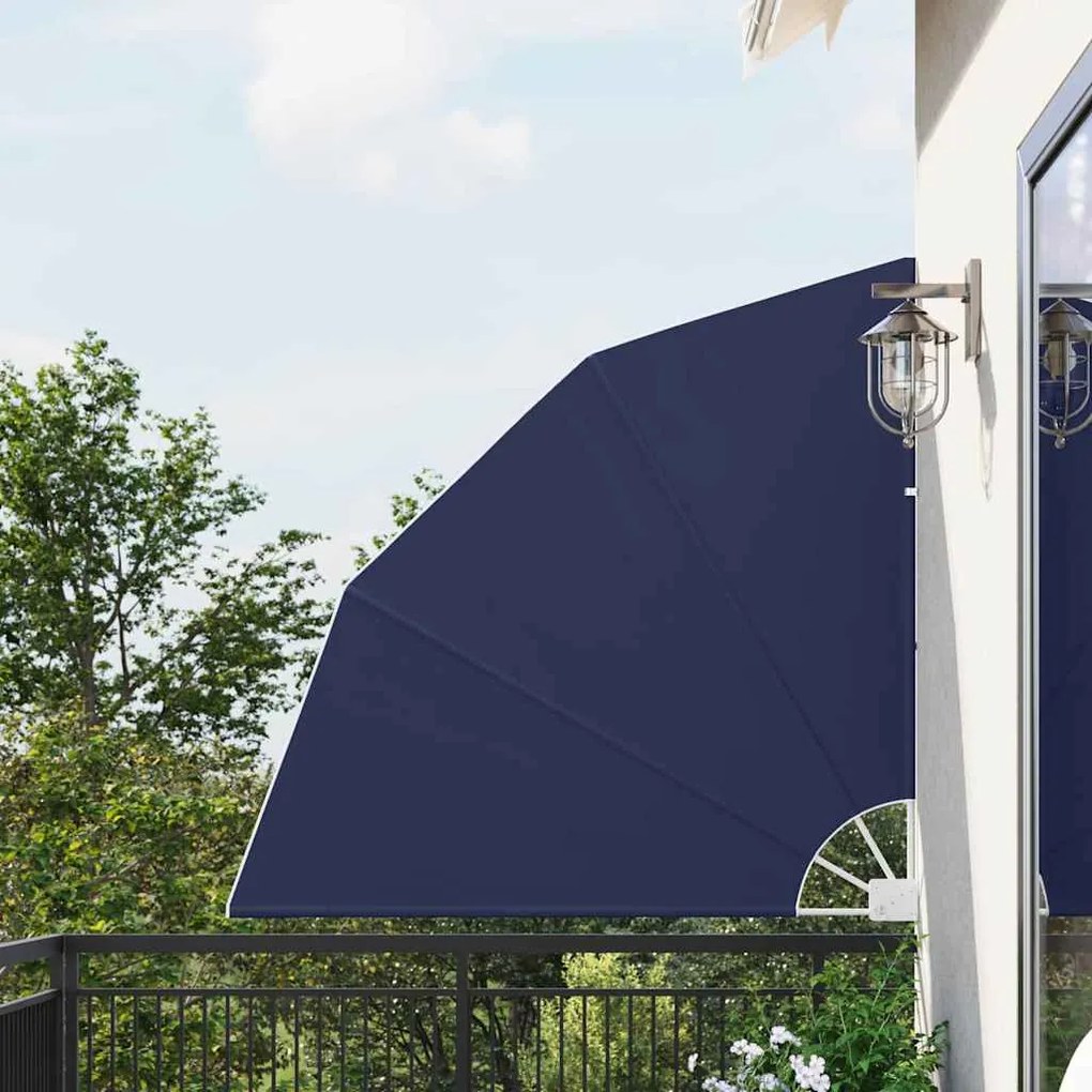 vidaXL Tela de Privacidade para Varanda Azul-marinho 140 x 140 cm