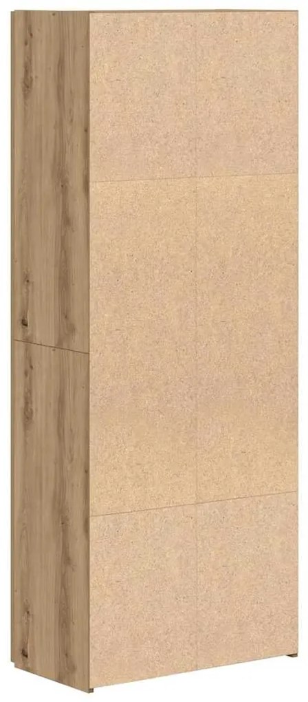 Armário Alto Artisan em Carvalho 60 x 32 x 153 cm Madeira de Qualidade
