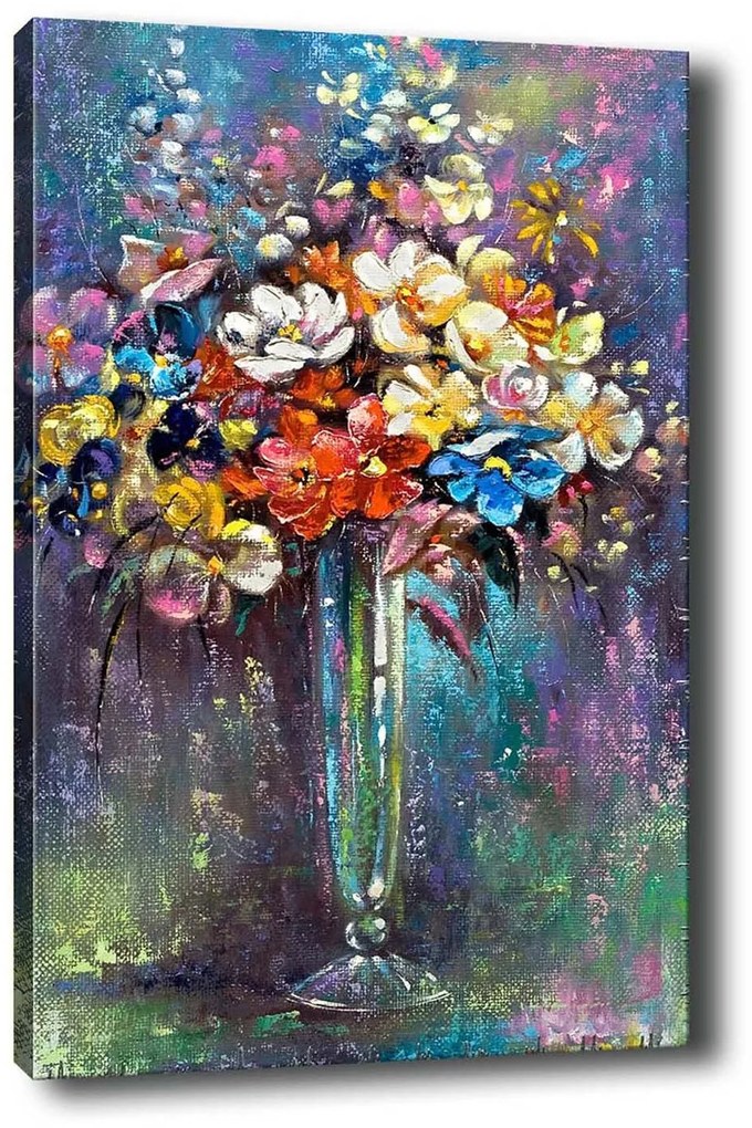 Tela Decorativa Modelo 16385230 – Multicolor – 50 x 70 cm