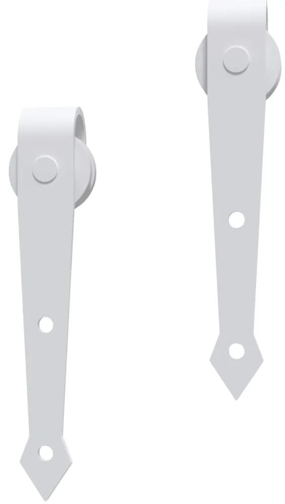 Porta de correr com ferragens 70x210 cm madeira de pinho maciça