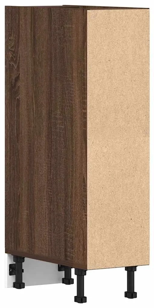 Armário inferior “Riga” 20x44,5x81,5cm carvalho castanho