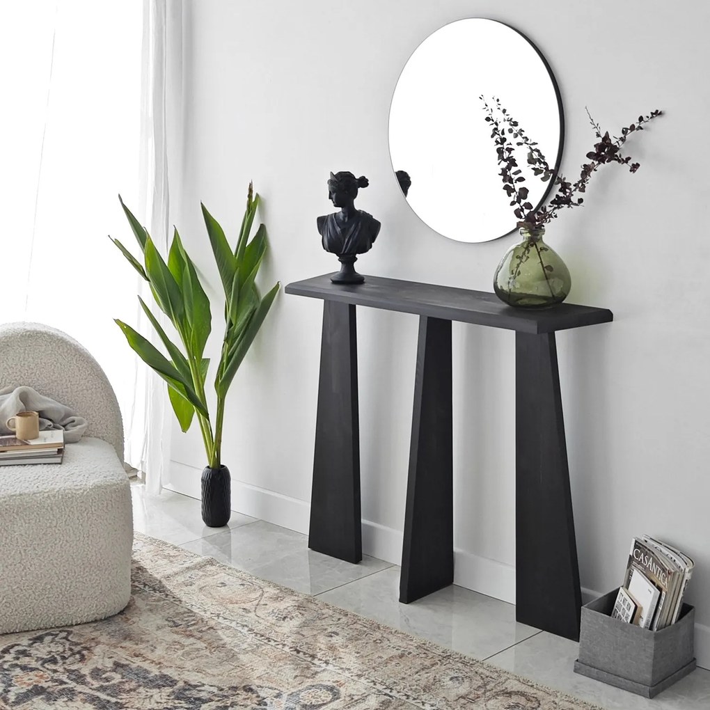 Cômoda Cleopatra – Antracite – 100 cm x 83 cm x 28 cm