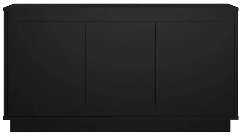Aparador 102x35x55 cm derivados de madeira preto