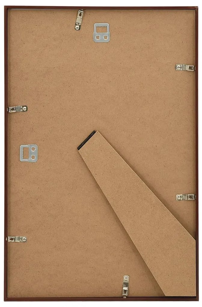 Molduras para parede ou mesa 5 pcs 59,4x84 cm MDF cor bronze