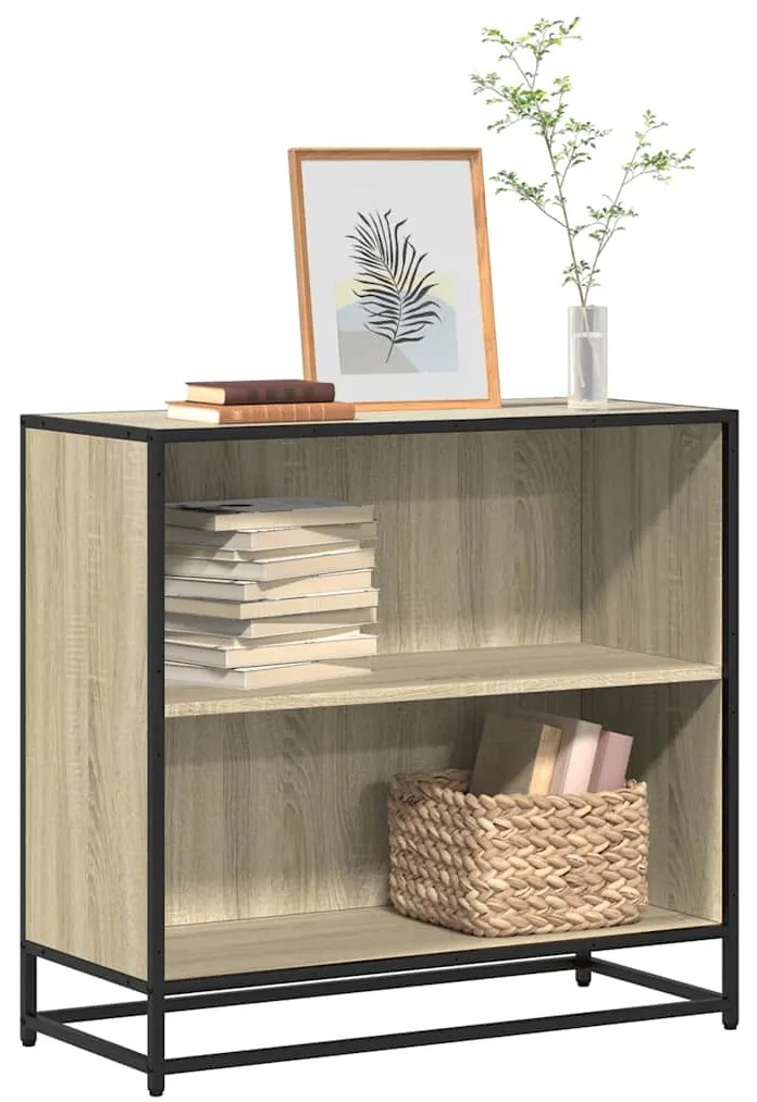 vidaXL Estante 80,5x35x76 cm derivados de madeira carvalho sonoma