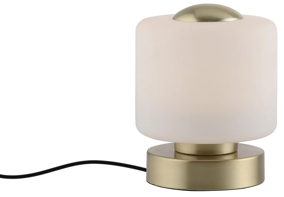 Candeeiro de mesa em latão com LED 3 níveis de intensidade regulável por toque - Mirko Moderno