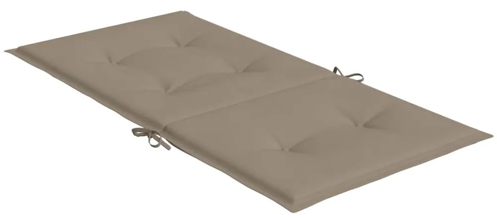 Almofadões lombares p/ cadeiras de jardim 2pcs oxford cinza-ac.