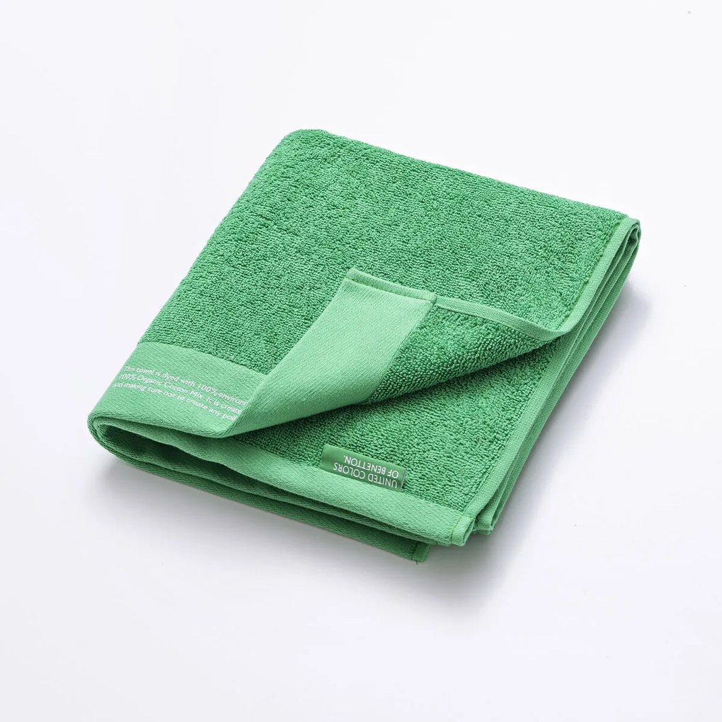 Toalha de banho Benetton ORGÁNIC BE Verde 50 x 90 cm