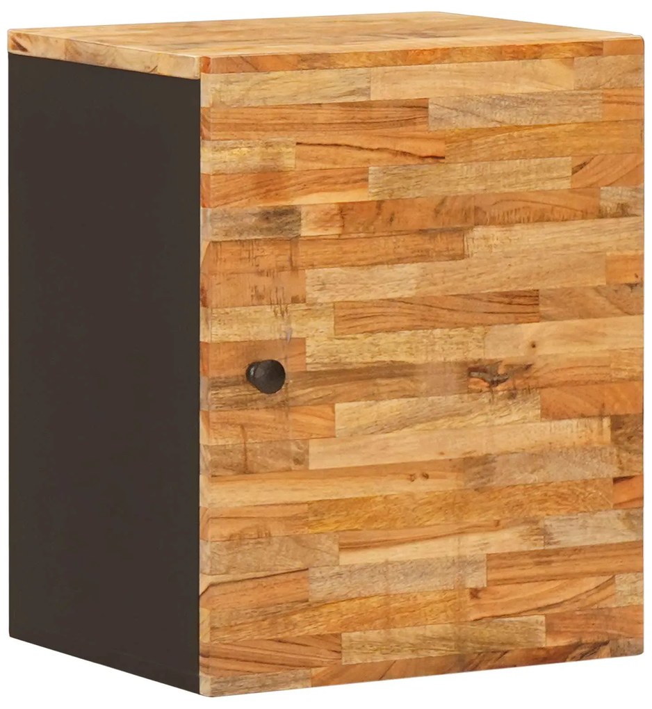 vidaXL Armário de Banheiro Suspenso com porta Natural 38 x 33 x 48 cm