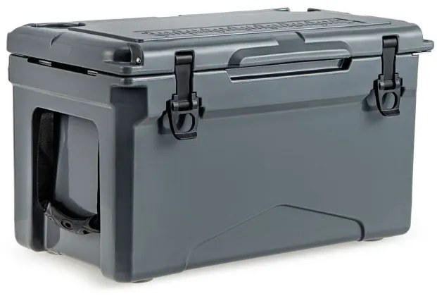 Caixa térmica portátil isolada rotomoldada de 28 litros - bege