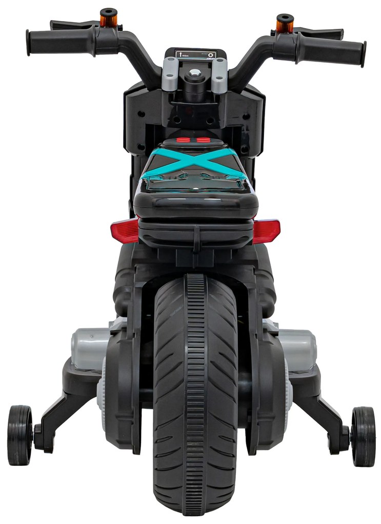 Mota elétrica para crianças 6V, Future 88, 3 a 5 anos Preta
