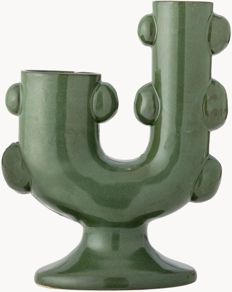 Jarra de design em grés Tanu, Alt 12 cm