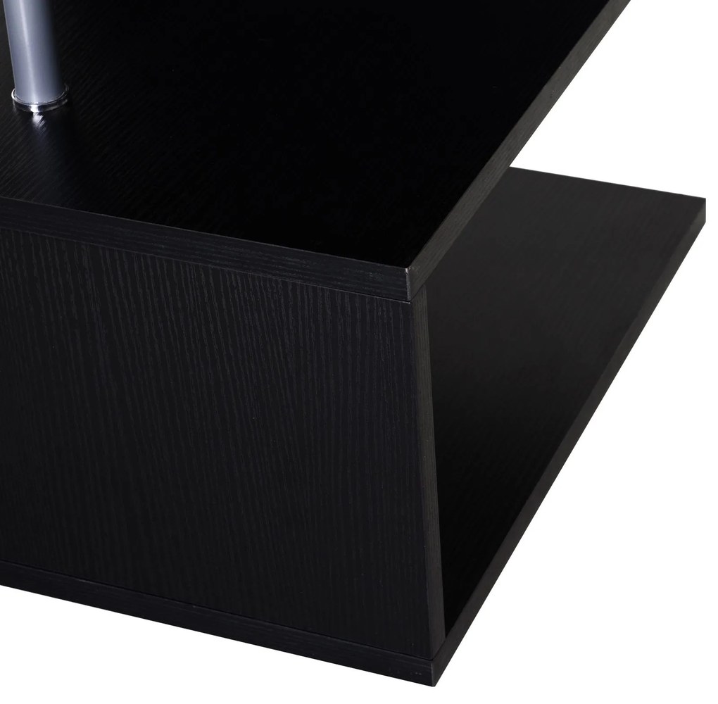 Mesa de Apoio Pietro - Preto - Design Moderno