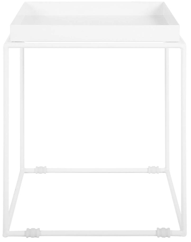Mesa de centro em metal branco SAXON Beliani