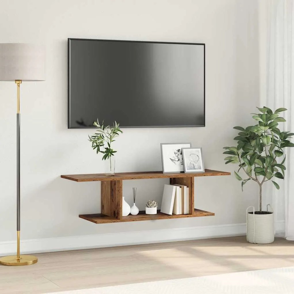 vidaXL Gabinete para TV Castanho 103 x 30 x 26.5 cm Madeira processada