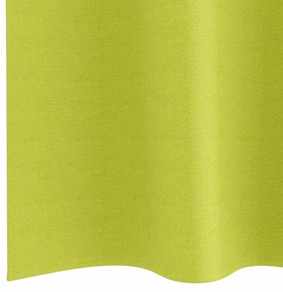 Cortinas com cortinas 2 pcs Verde maçã 225 x 140 cm Poliéster